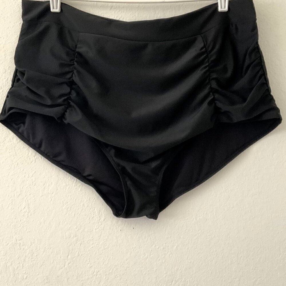 NEW DANIFY Plus High Waisted Swimsuit Bottoms Size 24 - Picture 3 of 9